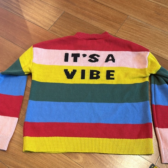 Nordstrom It’s A Vibe Preteen Striped Sweater - Picture 1 of 5